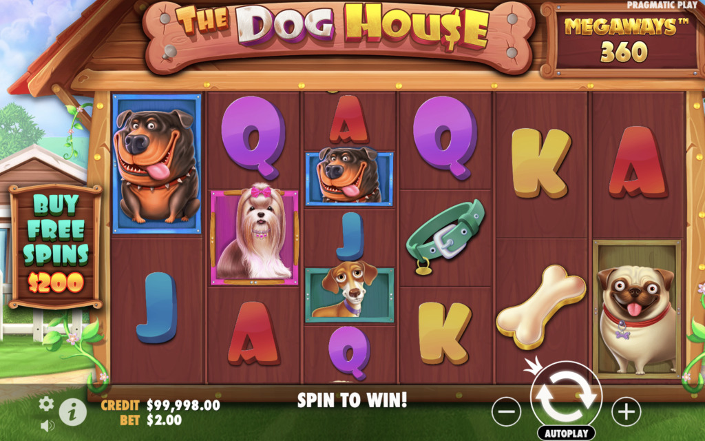 The Dog House Megaways Demo