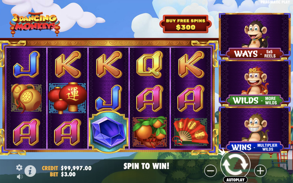 3 Dancing Monkeys Demo