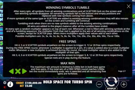 Reglas de Características del Juego