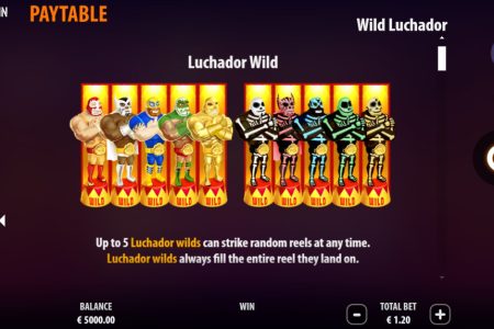 Símbolos Wild Luchador