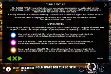 Bonus features rules 1