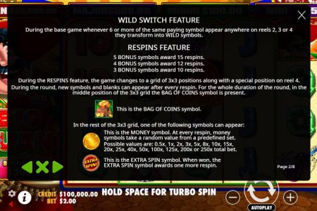 Reglas de las Funciones del Juego