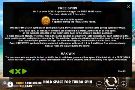 Free Spins rules