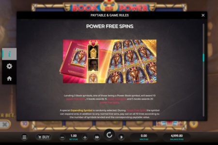 Reglas de Giros Gratis de Poder