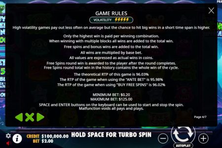 Reglas Generales del Juego