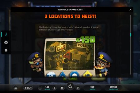 Ubicaciones para el Robo 1