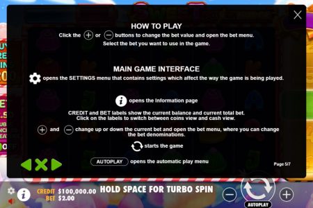 Información de los Botones