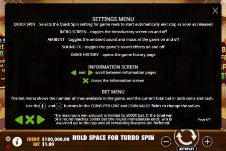 Menú de Configuración