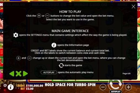 Información de los Botones