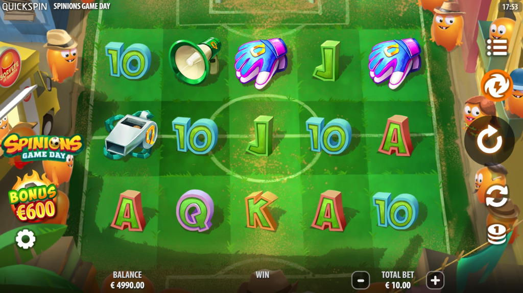 Spinions Game Day Demo