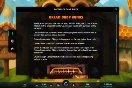 Regras do Bônus Dream Drop 1