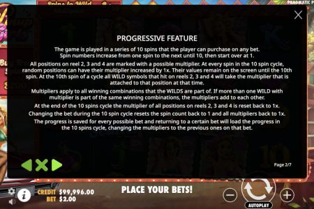 Progressive Feature