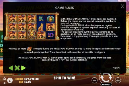 Funcionalidades do Slot