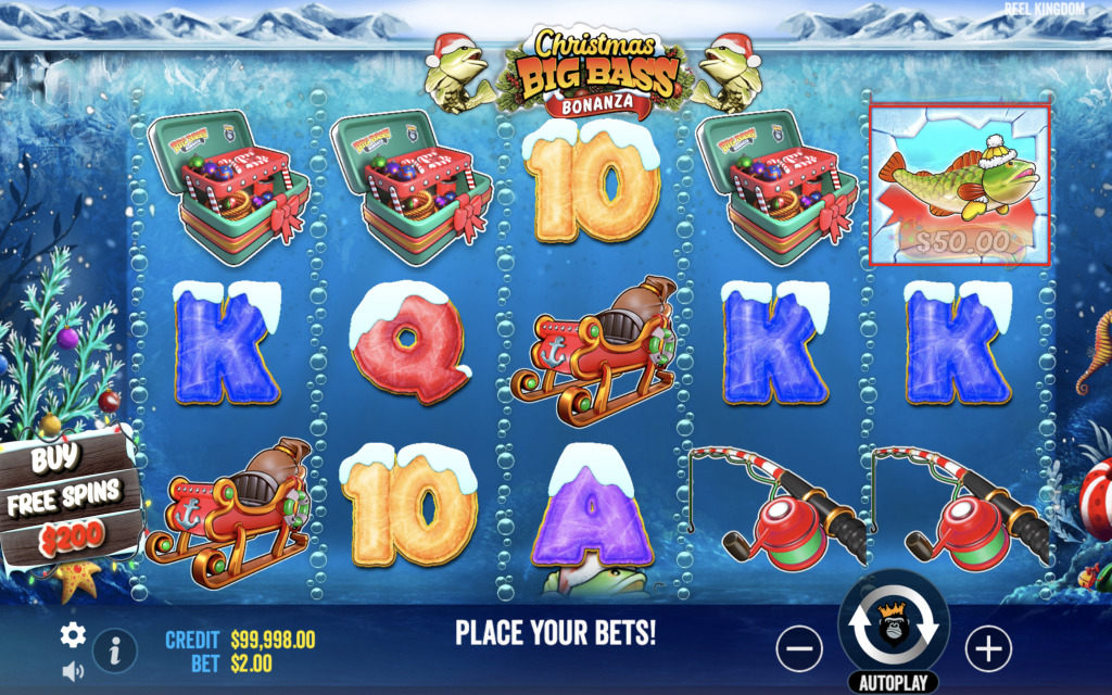 Christmas Big Bass Bonanza Demo