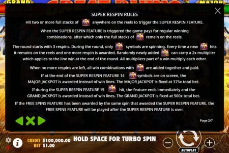 Reglas del Súper Respin