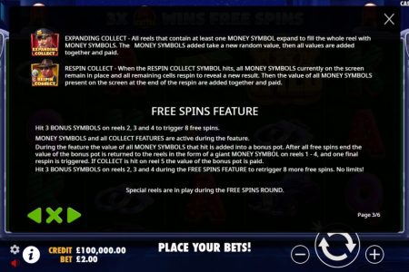 Free Spins rules