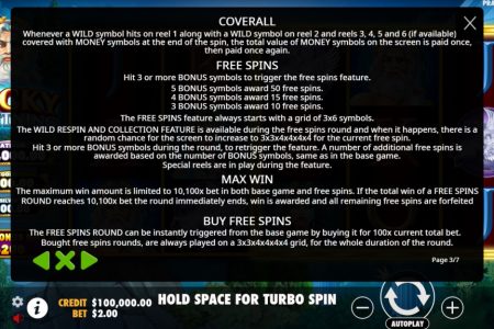Free Spins rules