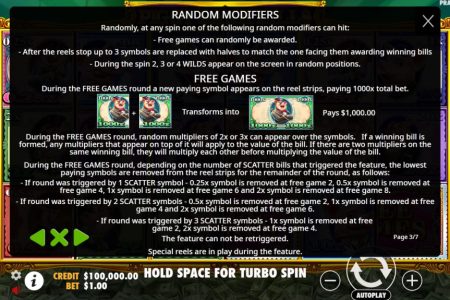 Regras de Giros Grátis