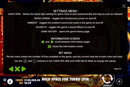 Información de los Botones 2