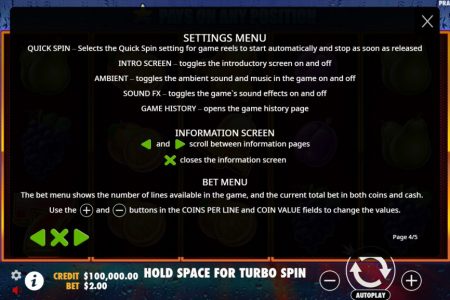 Información de los Botones 2