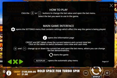 Información de los Botones