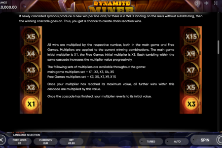 Cascading Multiplier Feature