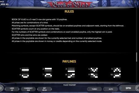 Regras e Linhas de Pagamento