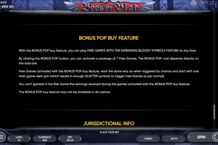 Recurso de Compra de Bonus Pop