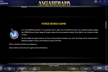 Jogo Bônus da Forja