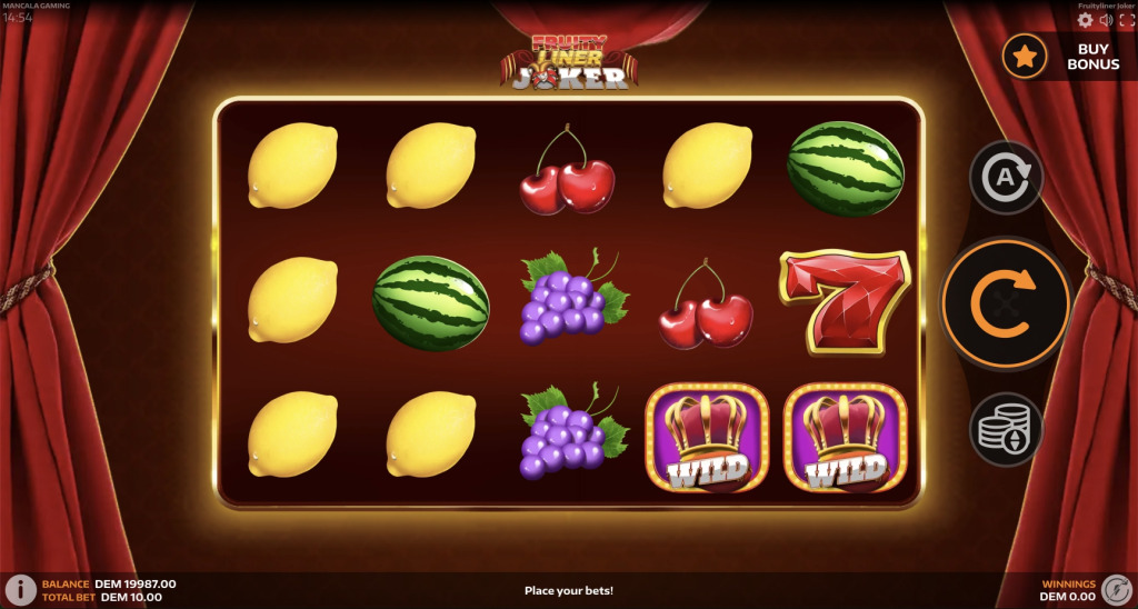 Fruityliner Joker Demo