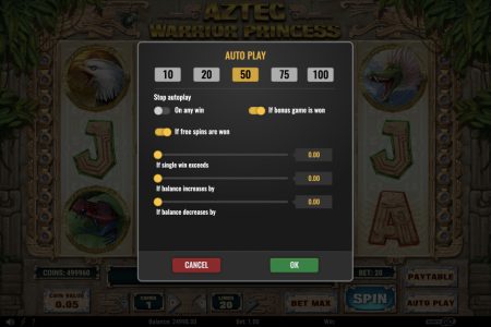 Opciones de Autojuego