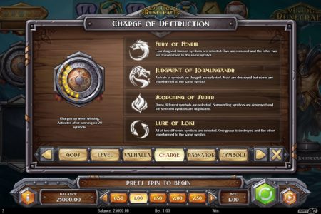 Reglas de la Función Carga de Destrucción