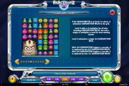 Regras do Gargantoon