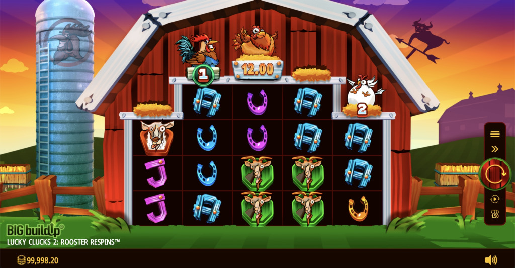 Lucky Clucks 2 Rooster Respins Demo