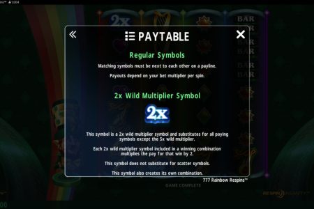 Símbolos Regulares y Símbolo Multiplicador Comodín x2