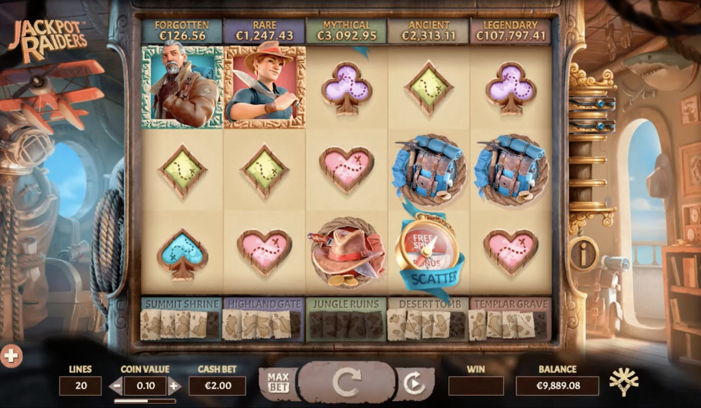 Jackpot Raiders Demo