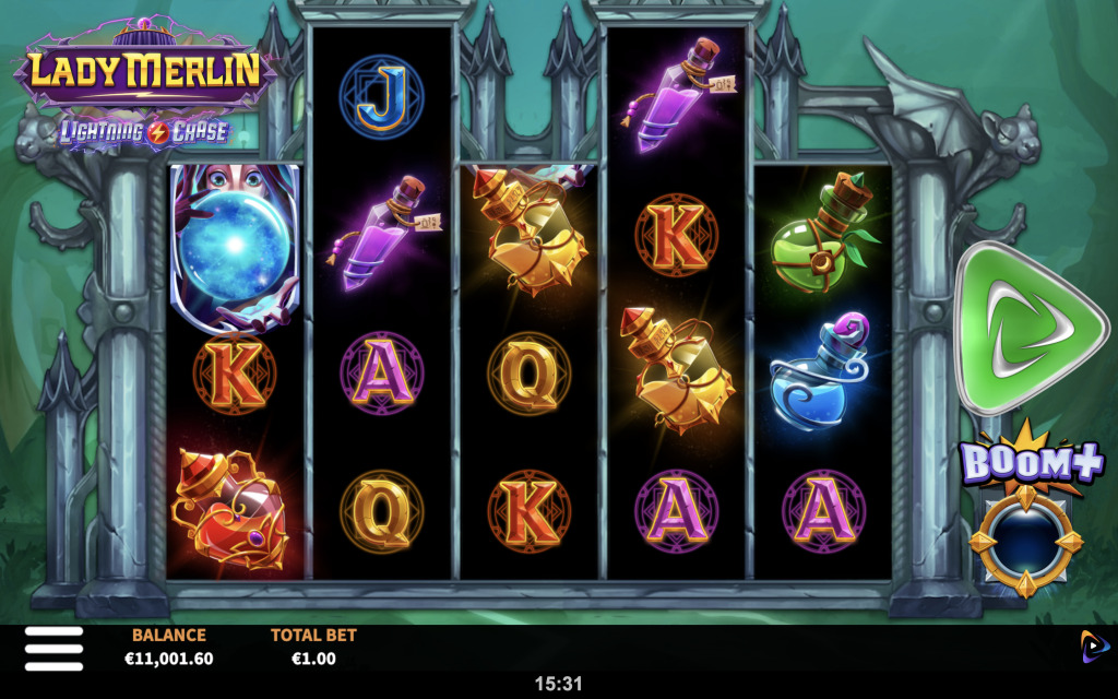 Lady Merlin Lightning Chase Demo