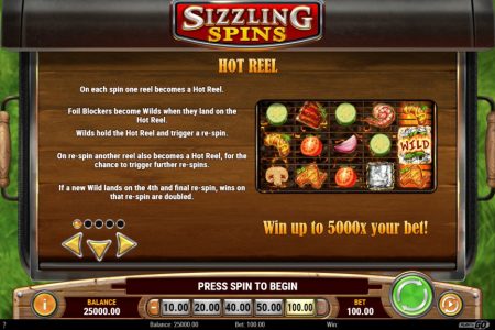 Reglas del Carrete Caliente