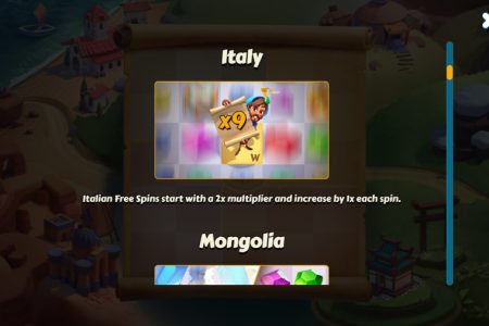 Reglas de los giros gratis de Italia