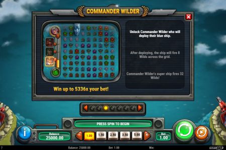 Commander Wilder feature rules