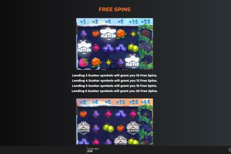 Reglas de los giros gratis 1