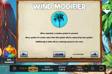 Regras do Modificador de Vento