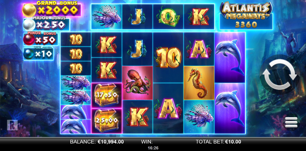 Atlantis Megaways Demo