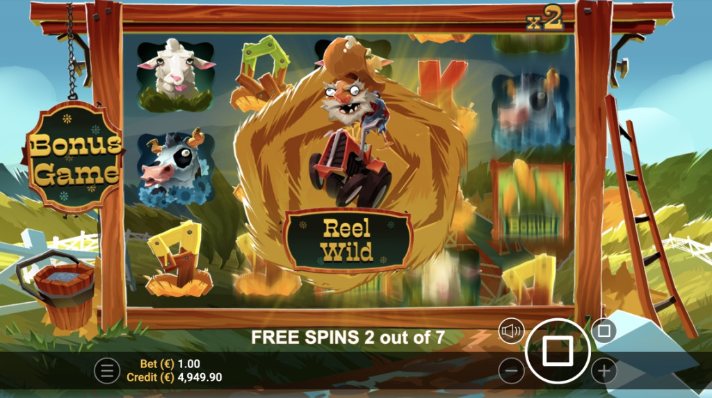 Reel Wild during Free Spins