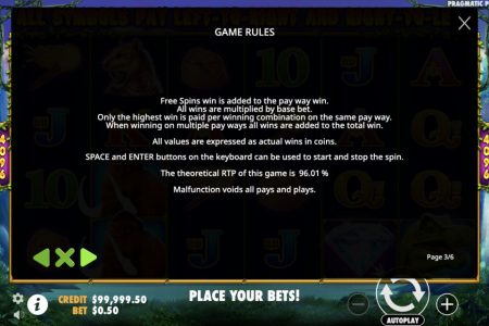 Slot Information