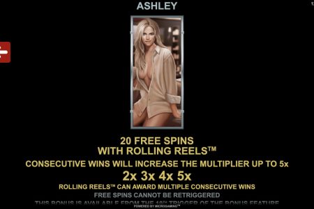 Giros Grátis da Ashley