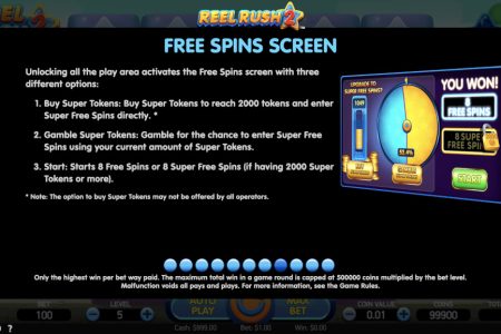 Pantalla de Giros Gratis