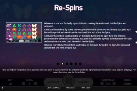 Regras dos Re-Spins