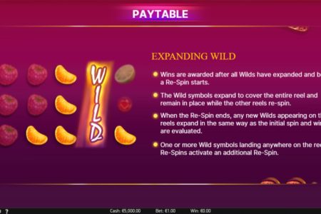 Função de Re-Giro com Wild Expansivo