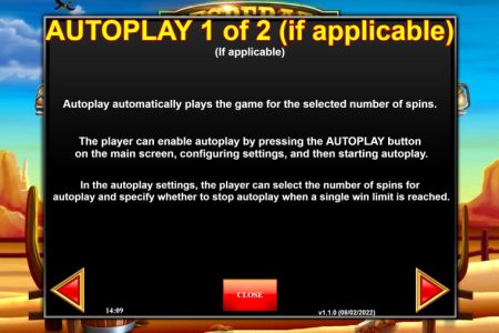 Regras da função de jogo automático 1